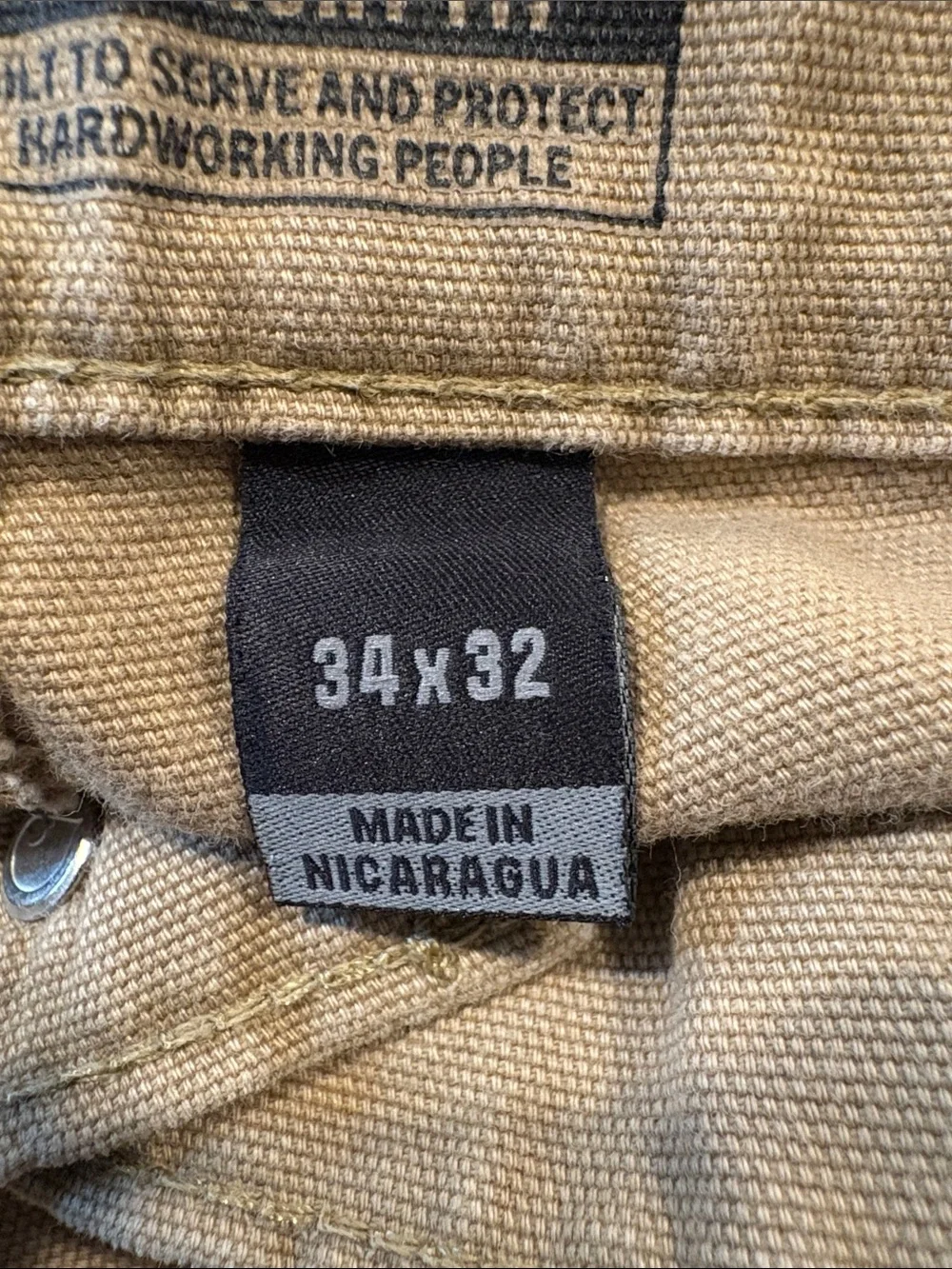 Carhartt Straight Fit Rugged Flex 34x32